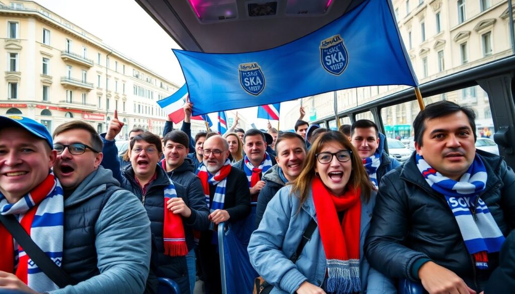 Фанатская культура СКА: заряды, баннеры, традиции и неформальные правила сектора - иллюстрация