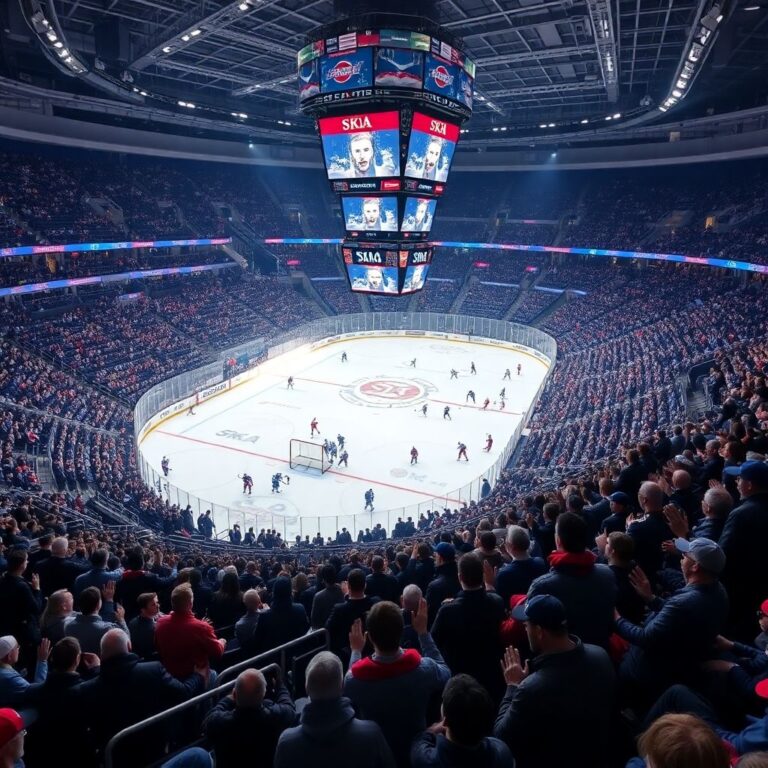 Домашняя арена СКА: как атмосфера трибун влияет на игру команды